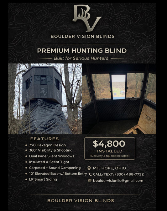 Boulder Vision Hunting Blind